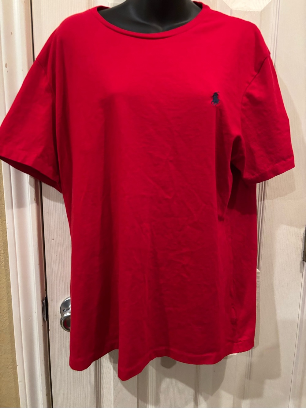 Polo by Ralph Lauren Red Crewneck Classic T-Shirt size xL